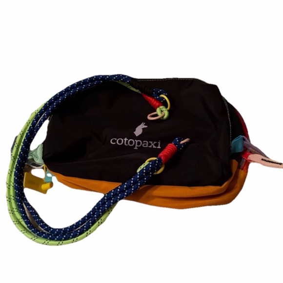 Cotopaxi Nido Accessory Bag Black & Multicolor With 2  Rope Strap Included. 4L. - Picture 5 of 11